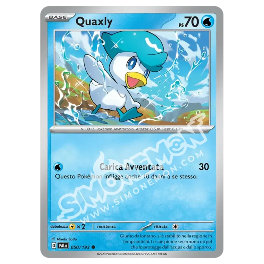Quaxly 050/193 Evoluzioni a Paldea Foil (IT)