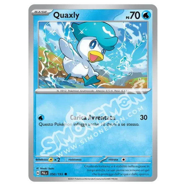 Quaxly 050/193 Evoluzioni a Paldea Foil (IT)