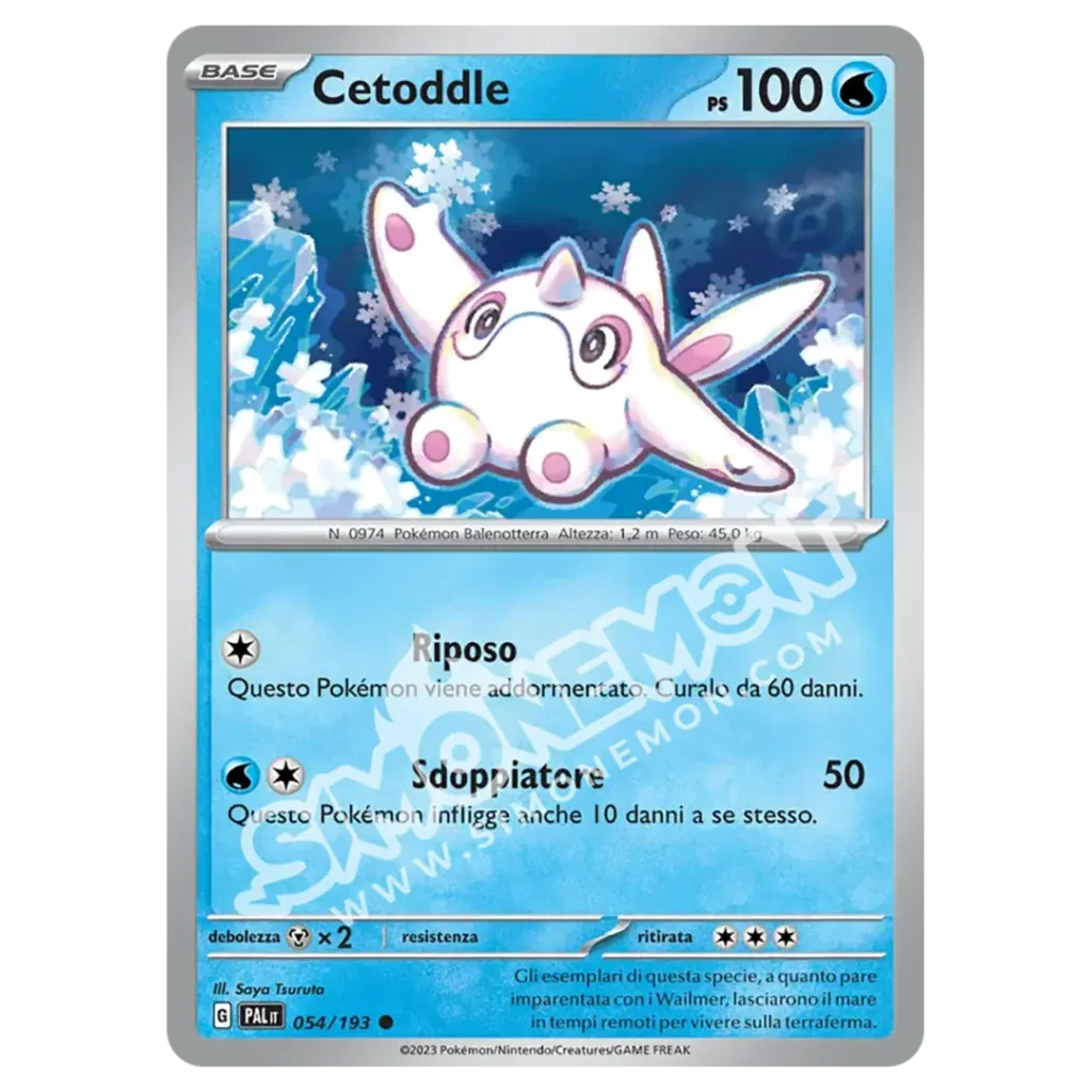 Cetoddle 054/193 Evoluzioni a Paldea Reverse (IT)