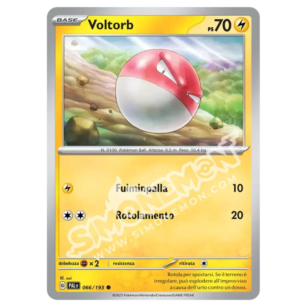 Voltorb 066/193 Evoluzioni a Paldea (IT)