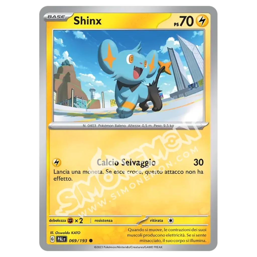 Shinx 069/193 Evoluzioni a Paldea Reverse (IT)