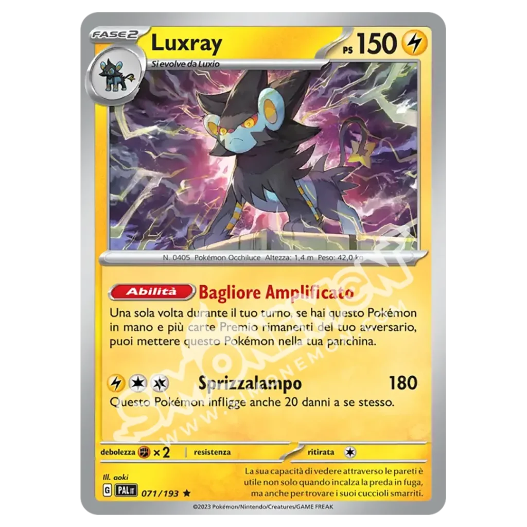 Luxray 071/193 Evoluzioni a Paldea Foil (IT)