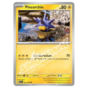 Pincurchin 072/193 Evoluzioni a Paldea Reverse (IT)
