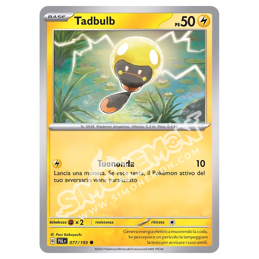 Tadbulb 077/193 Evoluzioni a Paldea Reverse (IT)