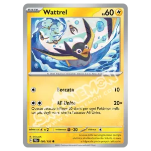 Wattrel 080/193 Evoluzioni a Paldea Reverse (IT)
