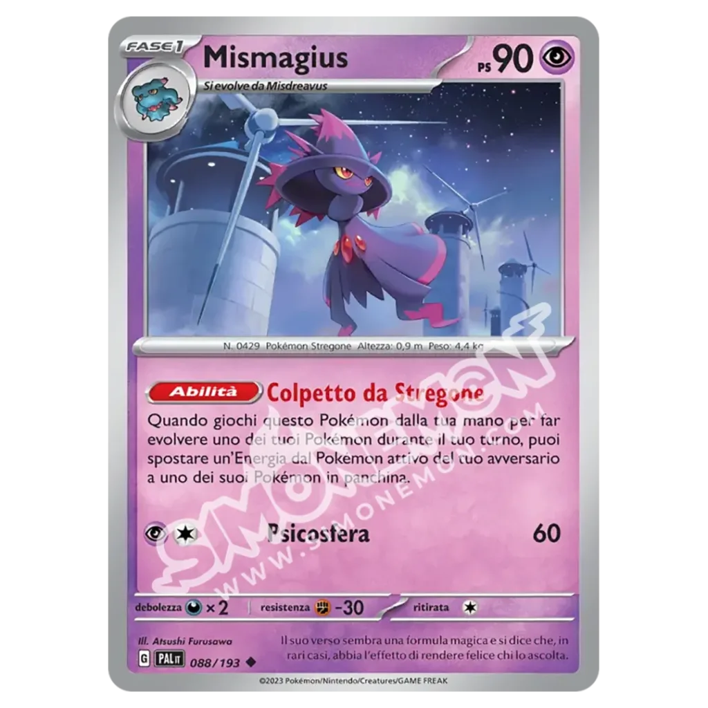 Mismagius 088/193 Evoluzioni a Paldea (IT)