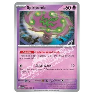 Spiritomb 089/193 Evoluzioni a Paldea Foil (IT)