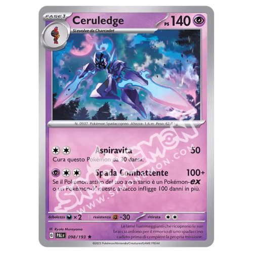 Ceruledge 098/193 Evoluzioni a Paldea Foil (IT)