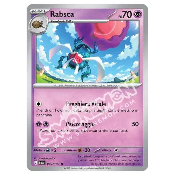 Rabsca 099/193 Evoluzioni a Paldea Foil (IT)
