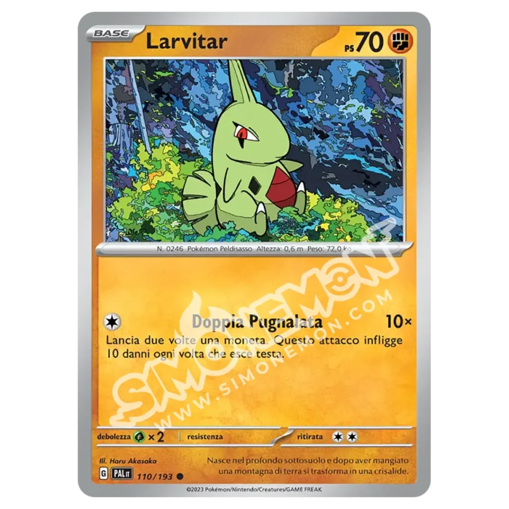 Larvitar 110/193 Evoluzioni a Paldea  (IT)