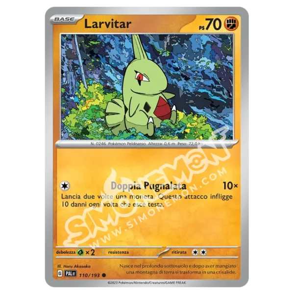 Larvitar 110/193 Evoluzioni a Paldea  (IT)