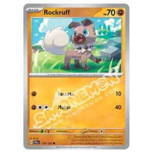Rockruff 116/193 Evoluzioni a Paldea  (IT)