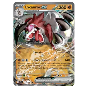 Lycanroc-ex 117/193 Evoluzioni a Paldea  (IT)
