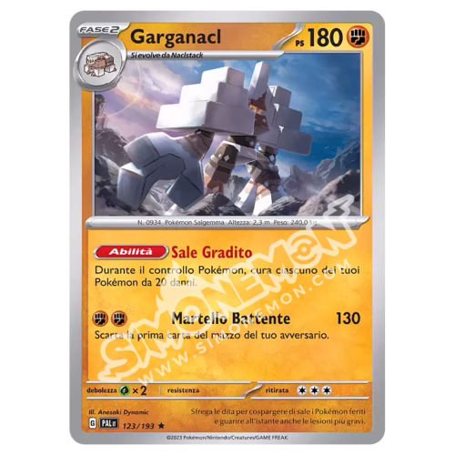 Garganacl 123/193 Evoluzioni a Paldea Foil (IT)