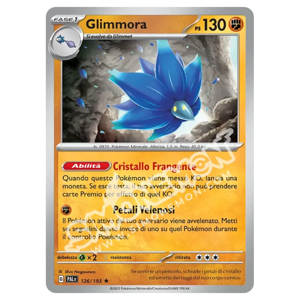 Glimmora 126/193 Evoluzioni a Paldea Foil (IT)