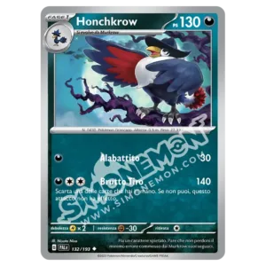 Honchkrow 132/193 Evoluzioni a Paldea Reverse (IT)