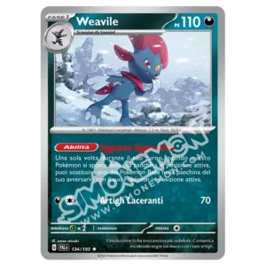 Weavile 134/193 Evoluzioni a Paldea Foil (IT)