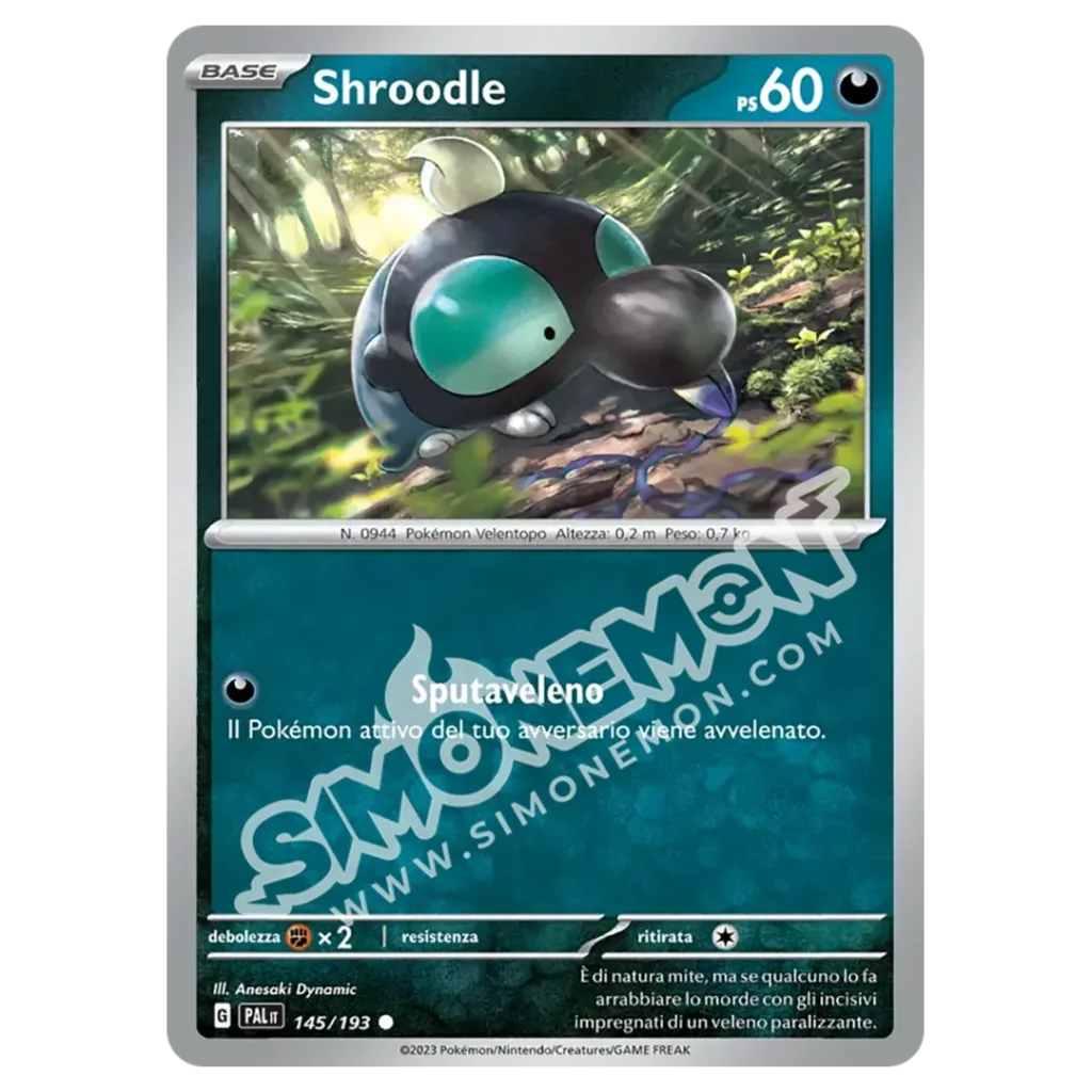 Shroodle 145/193 Evoluzioni a Paldea Reverse (IT)