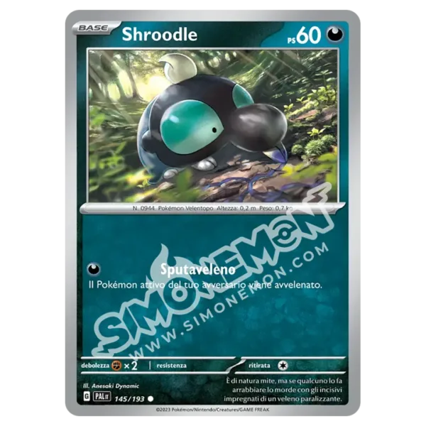 Shroodle 145/193 Evoluzioni a Paldea Reverse (IT)