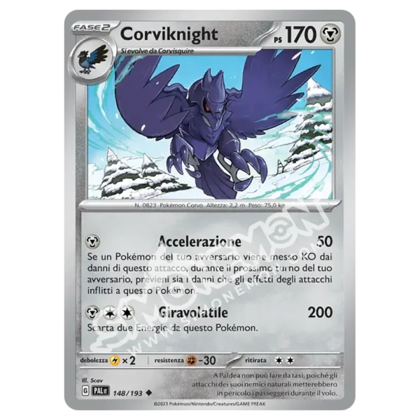 Corviknight 148/193 Evoluzioni a Paldea  (IT)