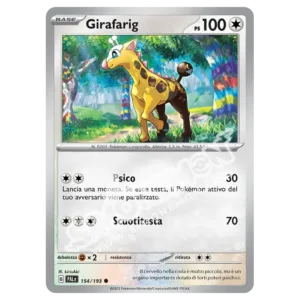 Girafarig 154/193 Evoluzioni a Paldea Reverse (IT)