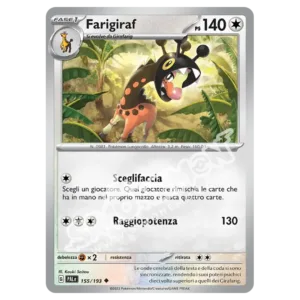 Farigiraf 155/193 Evoluzioni a Paldea Reverse (IT)