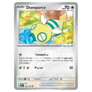 Dunsparce 156/193 Evoluzioni a Paldea Reverse (IT)