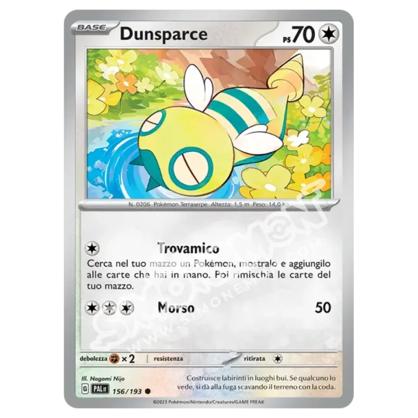 Dunsparce 156/193 Evoluzioni a Paldea (IT)