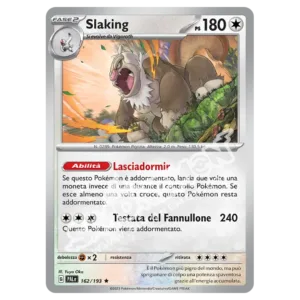Slaking 162/193 Evoluzioni a Paldea Foil (IT)