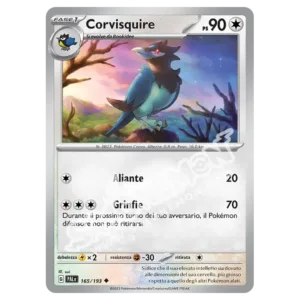 Corvisquire 165/193 Evoluzioni a Paldea Reverse (IT)