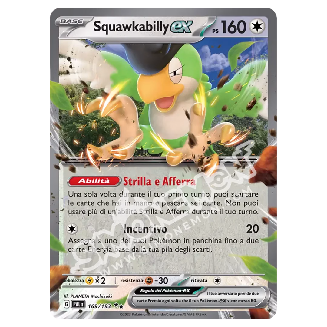 Squawkabilly-ex 169/193 Evoluzioni a Paldea (IT)