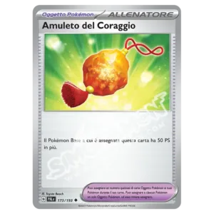 Amuleto del Coraggio 173/193 Evoluzioni a Paldea Reverse (IT)