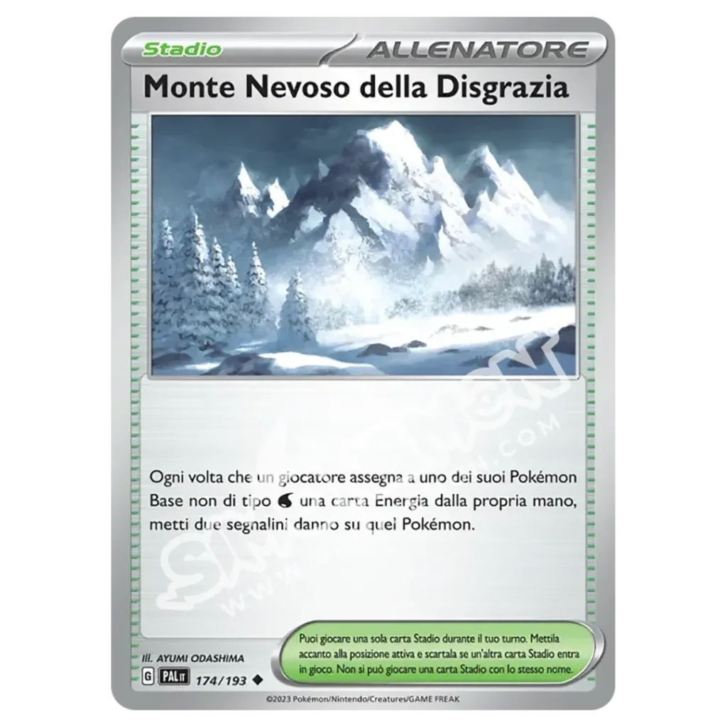 Monte Nevoso della Disgrazia 174/193 Evoluzioni a Paldea  (IT)
