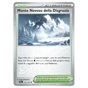 Monte Nevoso della Disgrazia 174/193 Evoluzioni a Paldea  (IT)