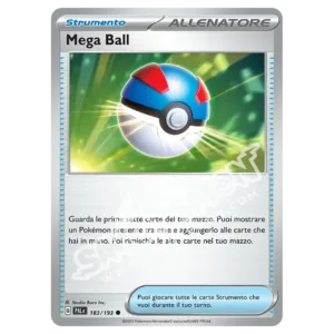 Mega Ball 183/193 Evoluzioni a Paldea Reverse (IT)