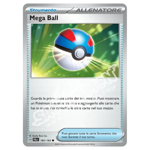 Mega Ball 183/193 Evoluzioni a Paldea Reverse (IT)