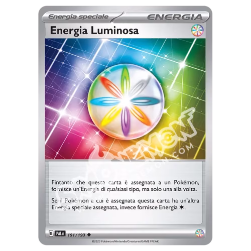 Energia Luminosa 191/193 Evoluzioni a Paldea Reverse (IT)