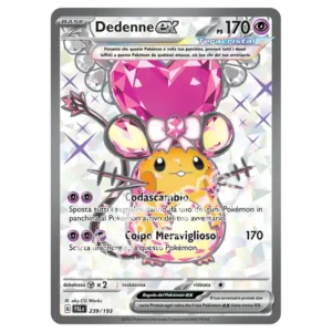 Dedenne-ex 239/193 Evoluzioni a Paldea (IT)