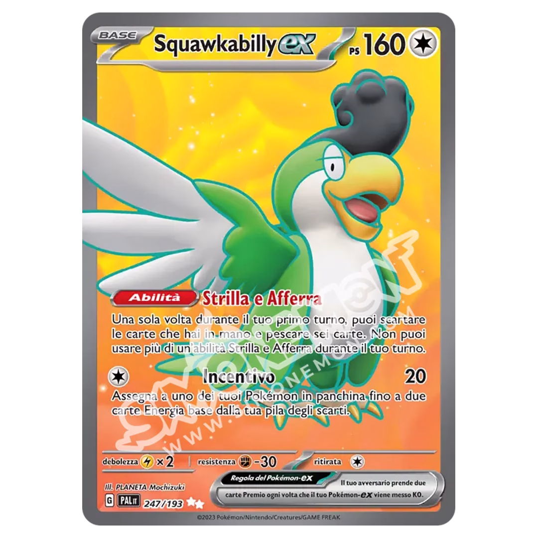 Squawkabilly-ex 247/193 Evoluzioni a Paldea (IT)