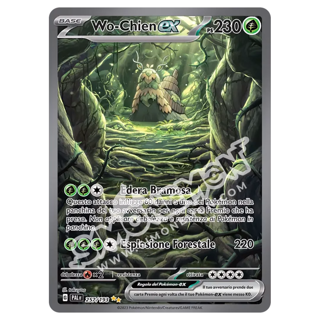 Wo-Chien-ex 257/193 Evoluzioni a Paldea (IT)