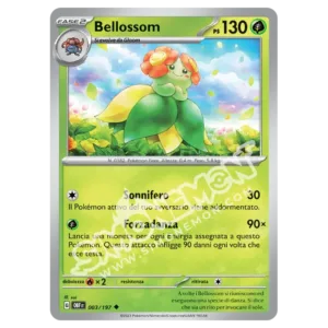 Bellossom 003/197 Ossidiana Infuocata Reverse (IT)
