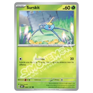 Surskit 006/197 Ossidiana Infuocata  (IT)