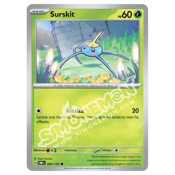Surskit 006/197 Ossidiana Infuocata  (IT)