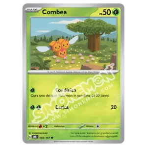 Combee 008/197 Ossidiana Infuocata Reverse (IT)