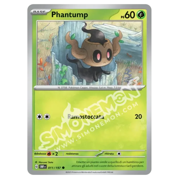 Phantump 011/197 Ossidiana Infuocata  (IT)