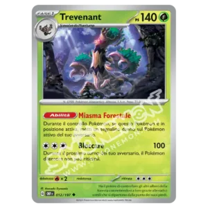 Trevenant 012/197 Ossidiana Infuocata  (IT)