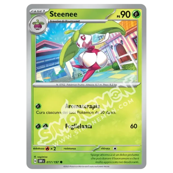 Steenee 017/197 Ossidiana Infuocata Reverse (IT)