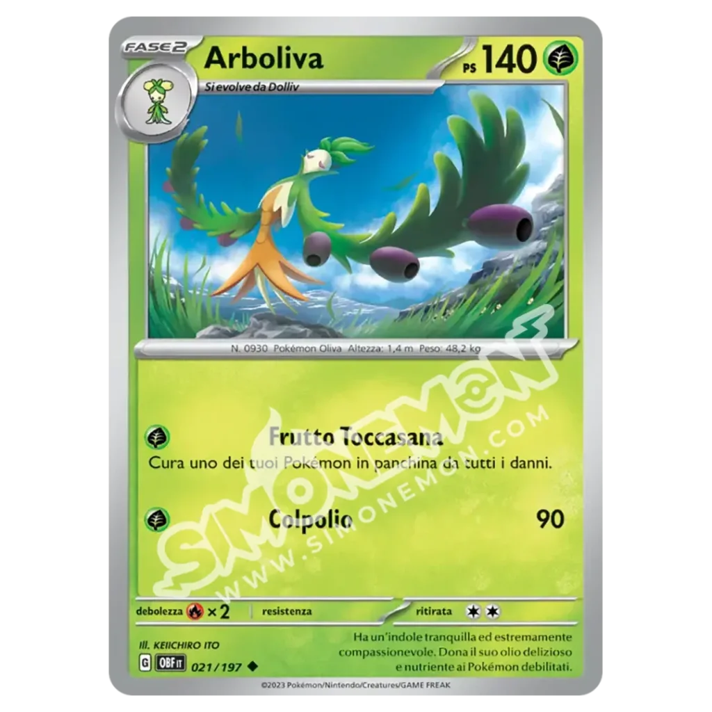 Arboliva 021/197 Ossidiana Infuocata  (IT)
