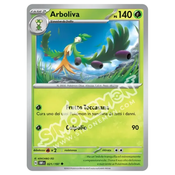Arboliva 021/197 Ossidiana Infuocata  (IT)