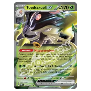 Toedscruel-ex 022/197 Ossidiana Infuocata  (IT)